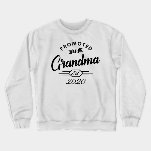 New Grandma - Promoted to grandma est. 2020 Crewneck Sweatshirt by KC Happy Shop